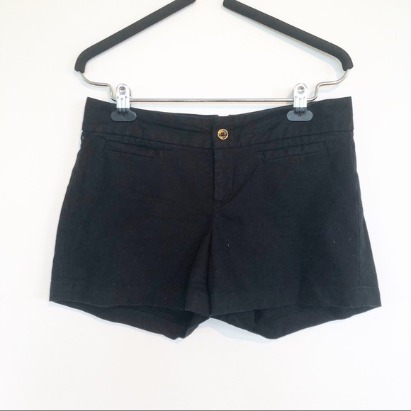 Banana Republic Black Cotton Shorts 2 - Picture 1 of 7